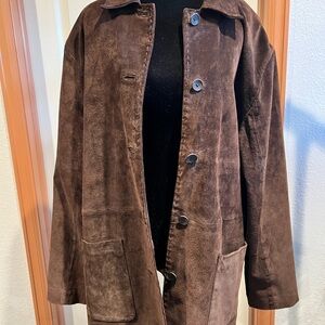 Eddie Bauer Brown Leather Jacket